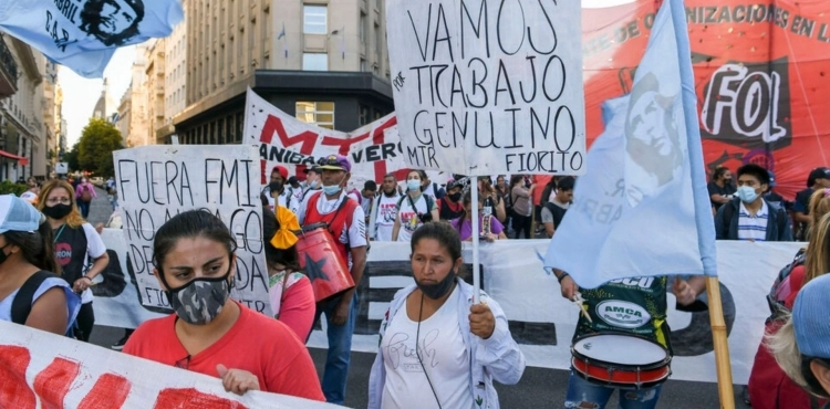 Las estafan no se pagan: Marchas contra el acuerdo con el FMI