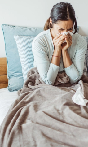 Flurona: Infección simultánea de gripe y COVID