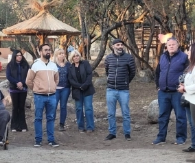 Por un Merlo más inclusivo: El Parque de Draco recibió al Municipio de la Villa de Merlo.