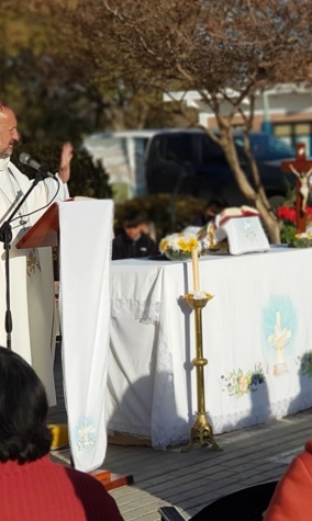 Los Molles: celebró su fiesta patronal.