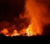 Carpintería: El incendio está controlado en etapa de guardia de cenizas.