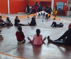 Potrero de los Funes: Los niños y niñas ya pueden disfrutar de la Colonia de Invierno.
