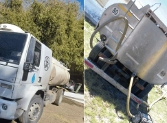San Luis Agua dispone de camiones hidrantes a los usuarios de agua cruda.