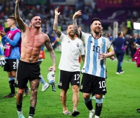 Argentina a cuartos de final en el mundial de Qatar 2022.