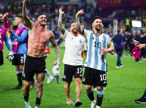 Argentina a cuartos de final en el mundial de Qatar 2022.