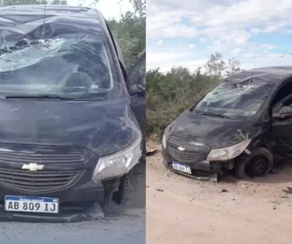 Conductor Perdido Tras Accidente de Auto en la Ruta 147 de San Luis Localizado.