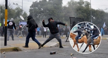 Violenta represión policial en Jujuy durante manifestaciones contra reforma constitucional.