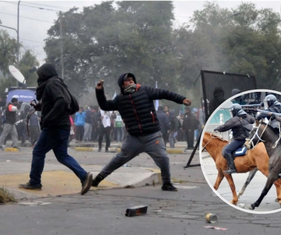 Violenta represión policial en Jujuy durante manifestaciones contra reforma constitucional.