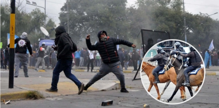 Violenta represión policial en Jujuy durante manifestaciones contra reforma constitucional.